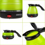 Bouilloire CR 1265 Silicone Pliable 750 W 0.5 litres Vert Celadon CAMRY