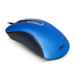 Souris filaire advance shape 3d bleue