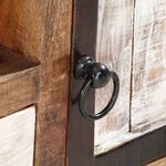 vidaXL Meuble TV 120 x 30 x 40 cm Bois de récupération massif