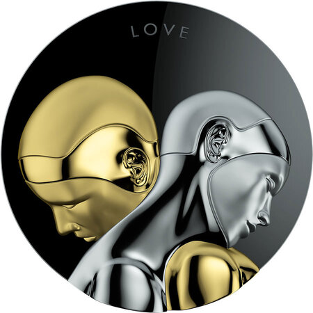 Pièce de monnaie en Argent 20 Dollars g 93.3 (3 oz) Millésime 2021 The Next Evolution ROBOTS LOVE V1