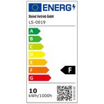 Steinel lampe d'extérieur à capteur l 835 led ihf argenté 055523