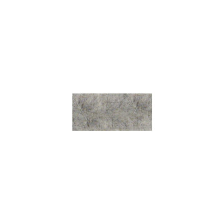 Cordon laine feutrée coeur jute Ø 10mm Gris 3 m