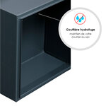 Boite aux lettre, Allure compact gris anthracite 7016M