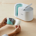 Cricut 4 Mugs Empilables Ceramique Blanc 300 ml