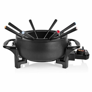 Tristar Ensemble à fondue 1000 W 1 5 L Noir mat