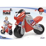 Moto draisienne avec casque feber