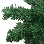 vidaXL Sapin de Noël artificiel L 240 cm Vert