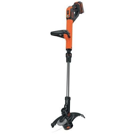 BLACK & DECKER Coupe-Bordures 30 cm sans fil LITHIUM 18V POWERCOMMAND™- 4Ah - 1 batterie - 1 bobine de 10m fil 1,6mm - 1 chargeur