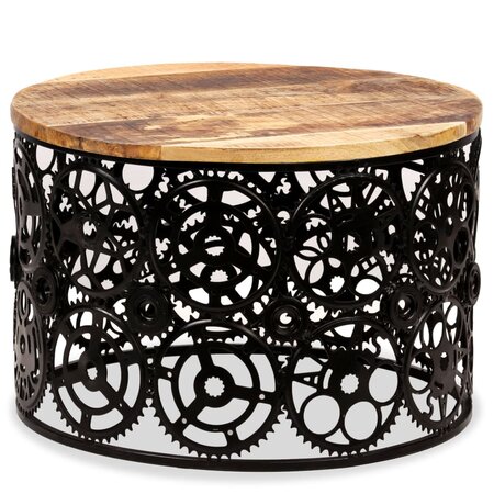 vidaXL Table basse Bois de manguier massif 60 x 40 cm