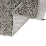 Tapis ethnique laine Maisha - gris - 140 x 200 cm