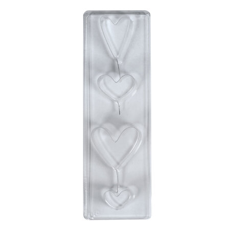 Moule pour savon Coeur 4 pièces