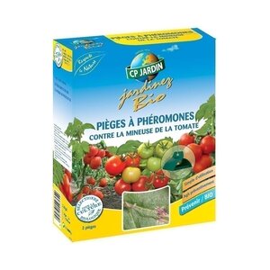 2 pièges à phéromones contre mineuse de la tomate