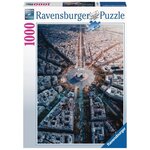 Puzzle 1000 pieces - paris vue d'en haut - ravensburger - puzzle adultes - des 14 ans
