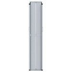 vidaXL Auvent latéral rétractable Noir 180x600 cm