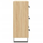 vidaXL Buffet chêne sonoma 69 5x34x90 cm bois d'ingénierie