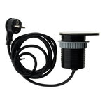 Bloc prise encastrable compact à glissière avec port USB - Otio
