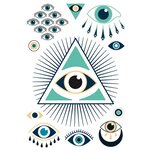 Transfert Thermocollant Le 3e Oeil Couleur A4