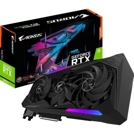 Gigabyte gv-n307taorus m-8gd carte graphique nvidia geforce rtx 3070 ti 8 go gddr6x