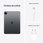 Apple - 11 ipad pro (2021) wifi 256go - gris sidéral
