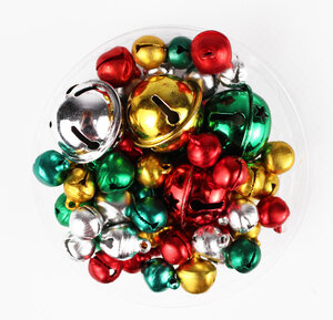 Grelot / Clochette Assortiment 1 5 à 2 5 cm 60 pièces