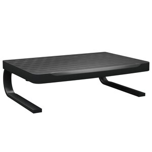 vidaXL Support de moniteur Noir 37x28x11 5 cm
