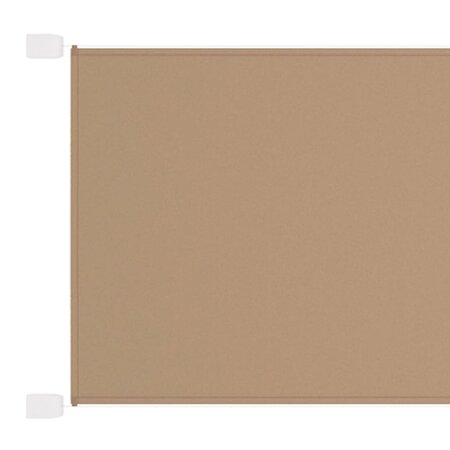 vidaXL Auvent vertical Taupe 300x270 cm Tissu oxford