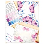 Coffret Aquarelle débutant - Anémones