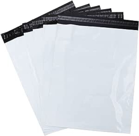 5 Enveloppes Plastique Expedition Sac Envoie Colis Vinted 32 x 40 cm