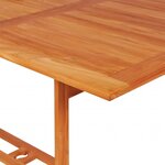 vidaXL Salon de jardin 7 Pièces avec coussins Bois de teck massif