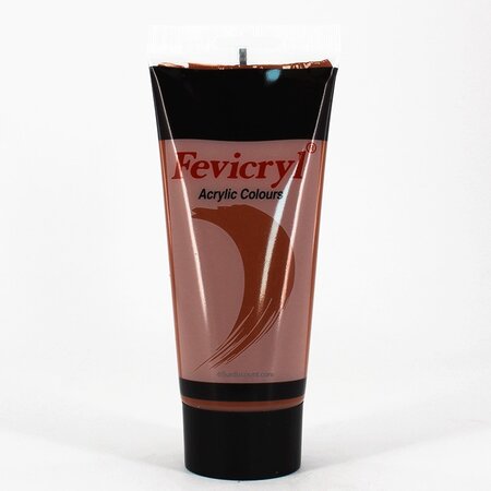 Peinture acrylique en tube raw sienna 200ml - amt