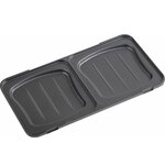Bestron Gril de contact 3-en-1 900 W Acier inoxydable Noir ASG90XXL