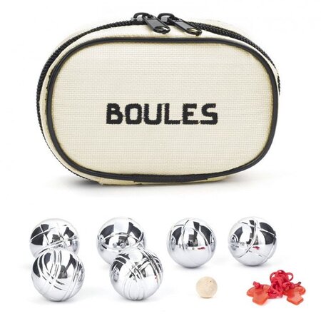 Mini set 6 boules de pétanque