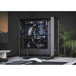 FRACTAL DESIGN - Boîtier PC Meshify 2 Compact Noir Panneau Verre Trempé Teinte Claire