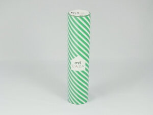 Masking Tape MT Casa 20 cm Rayé stripe green