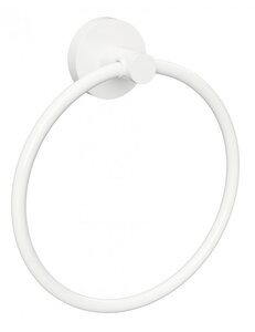 Anneau de serviette WHITE en laiton blanc ø 15cm