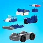 Mega construx - coffret police paw patrol - briques de contruction - des 3 ans