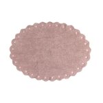 Tapis coton lavable pomme de pin nude - 130 x 180 cm