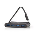 Hub USB Type-C vers 4 ports USB 3.0 TCARF200BK - Nedis