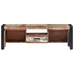 vidaXL Meuble TV 120x30x40 cm Bois massif de récupération