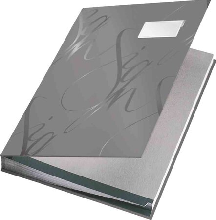 Design parapheur  18 compartiments  gris leitz
