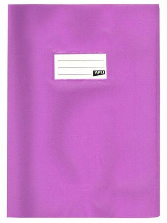 Protège-cahier PVC 19/100ème 21 x 29,7 cm Violet APLI