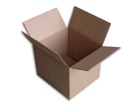 Lot de 100 boîtes carton (n°5) format 180x160x150 mm