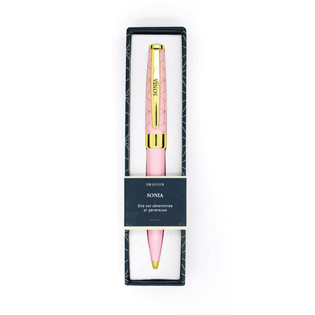 Stylo prénom femme Pastel Chic - Sonia - Draeger