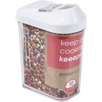 Boîte Verseuse PAOLA 0,25 L Blanc / transparent KEEEPER
