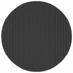 vidaXL Salon de jardin 7 Pièces avec coussins Résine tressée Noir
