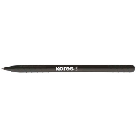 Stylo à bille jetable k-pen super slide k0  noir kores