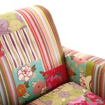 Fauteuil lounge Patchwork bohème