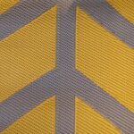 Bo-Camp Tapis d'extérieur Chill mat Flaxton 2 7x3 5 m Jaune ocre