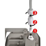 Brennenstuhl projecteur à led al 1000 p pir 10 w 12 m ip44
