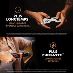 Duracell - nouveau piles alcalines aaa optimum  1.5 v lr03 mx2400  paquet de 4